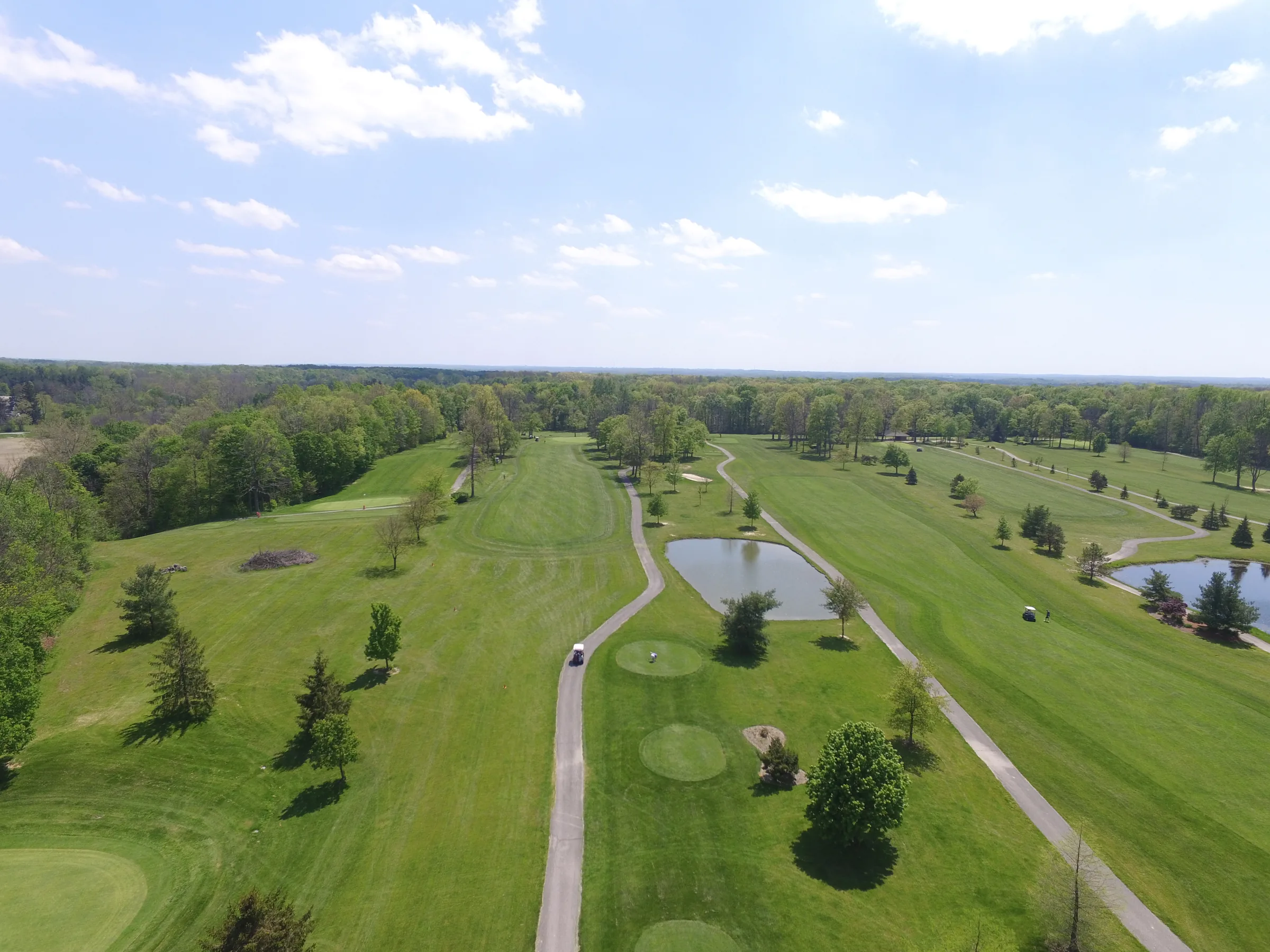 The course at Coppertop Golf Club